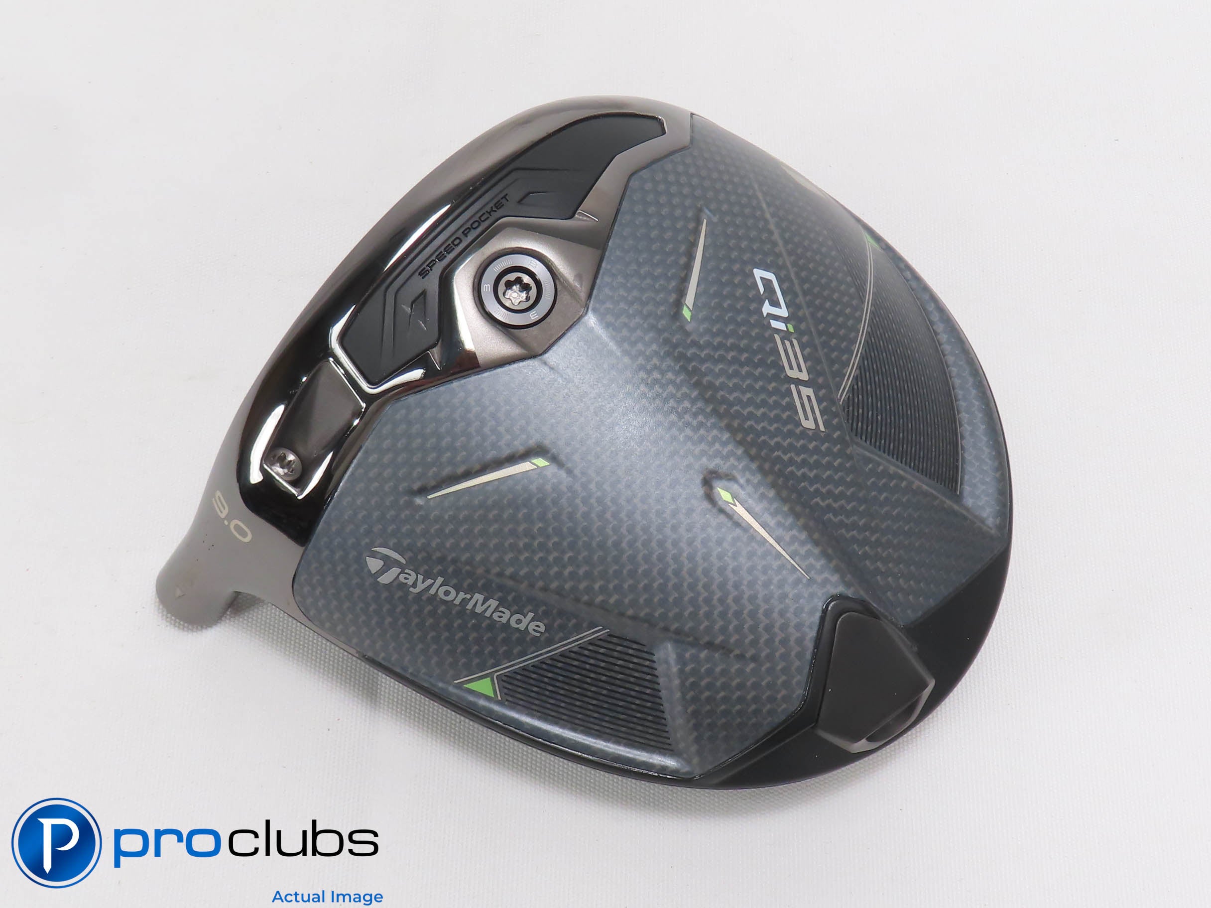 Nice Left Handed TaylorMade Qi35 9* Driver HEAD ONLY 469316