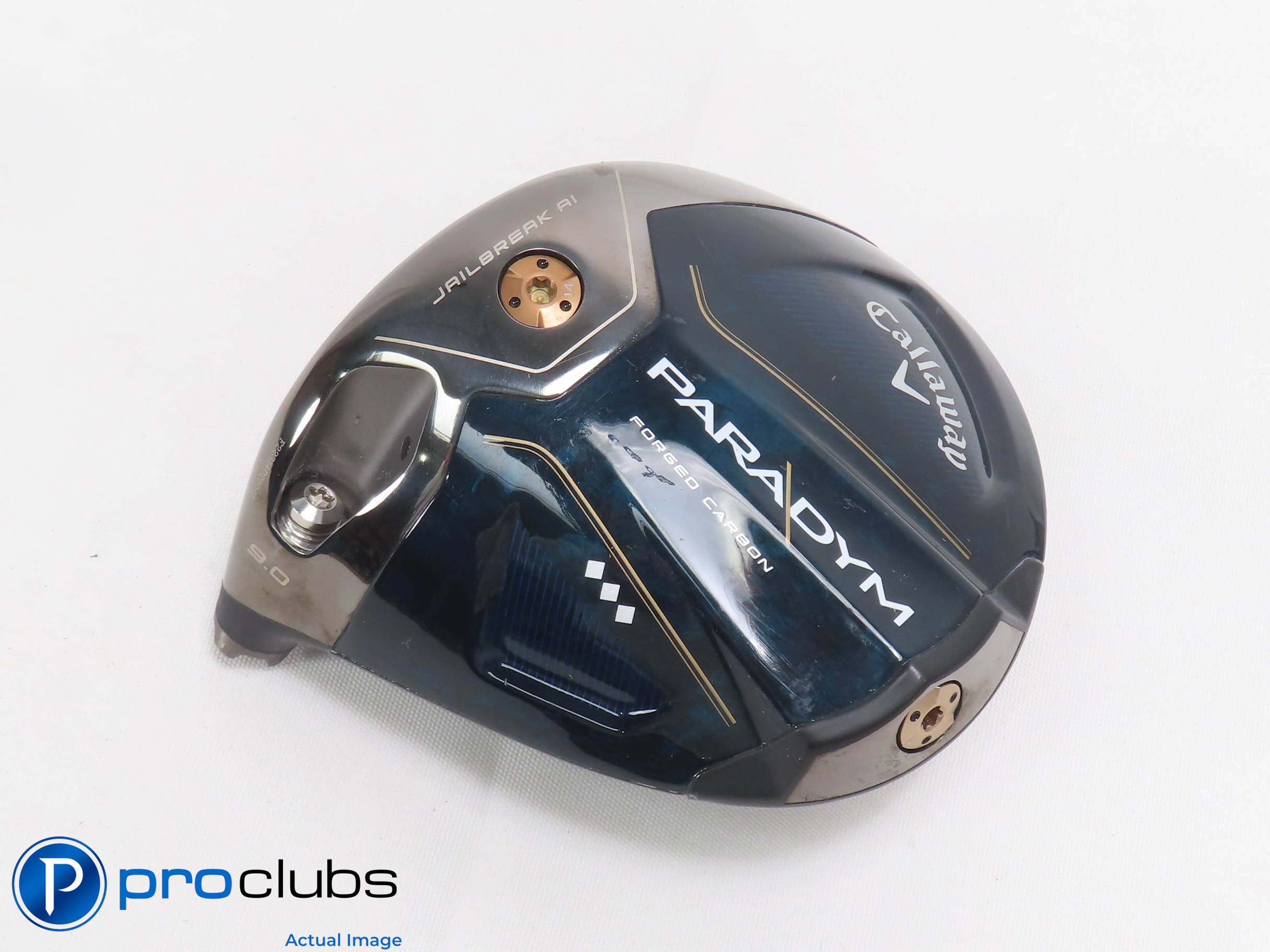 Left Handed Callaway PARADYM Triple Diamond 9* Driver HEAD ONLY 469356
