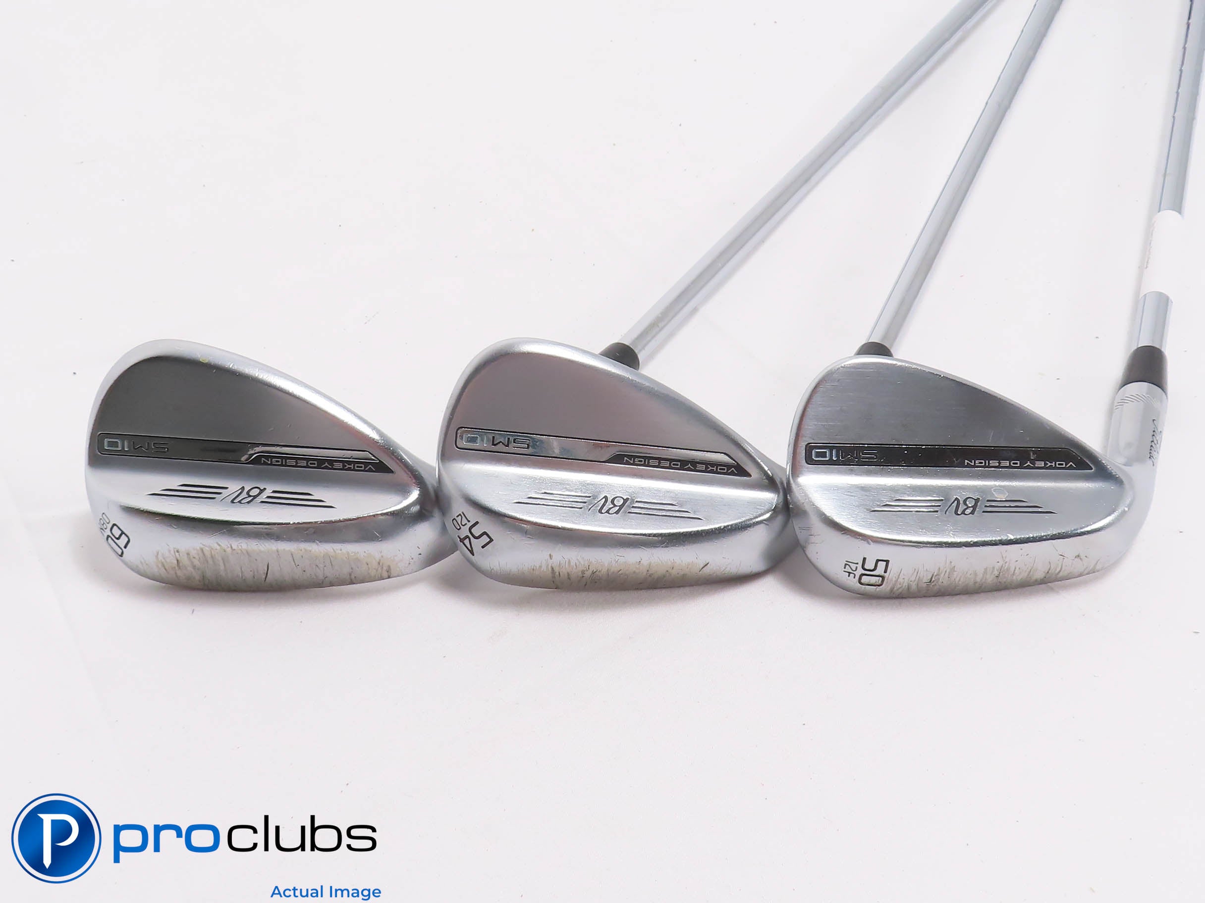 Left Handed Titleist Vokey SM10 50*,54*,60* Wedge Set - Modus3 105g Stiff 468788