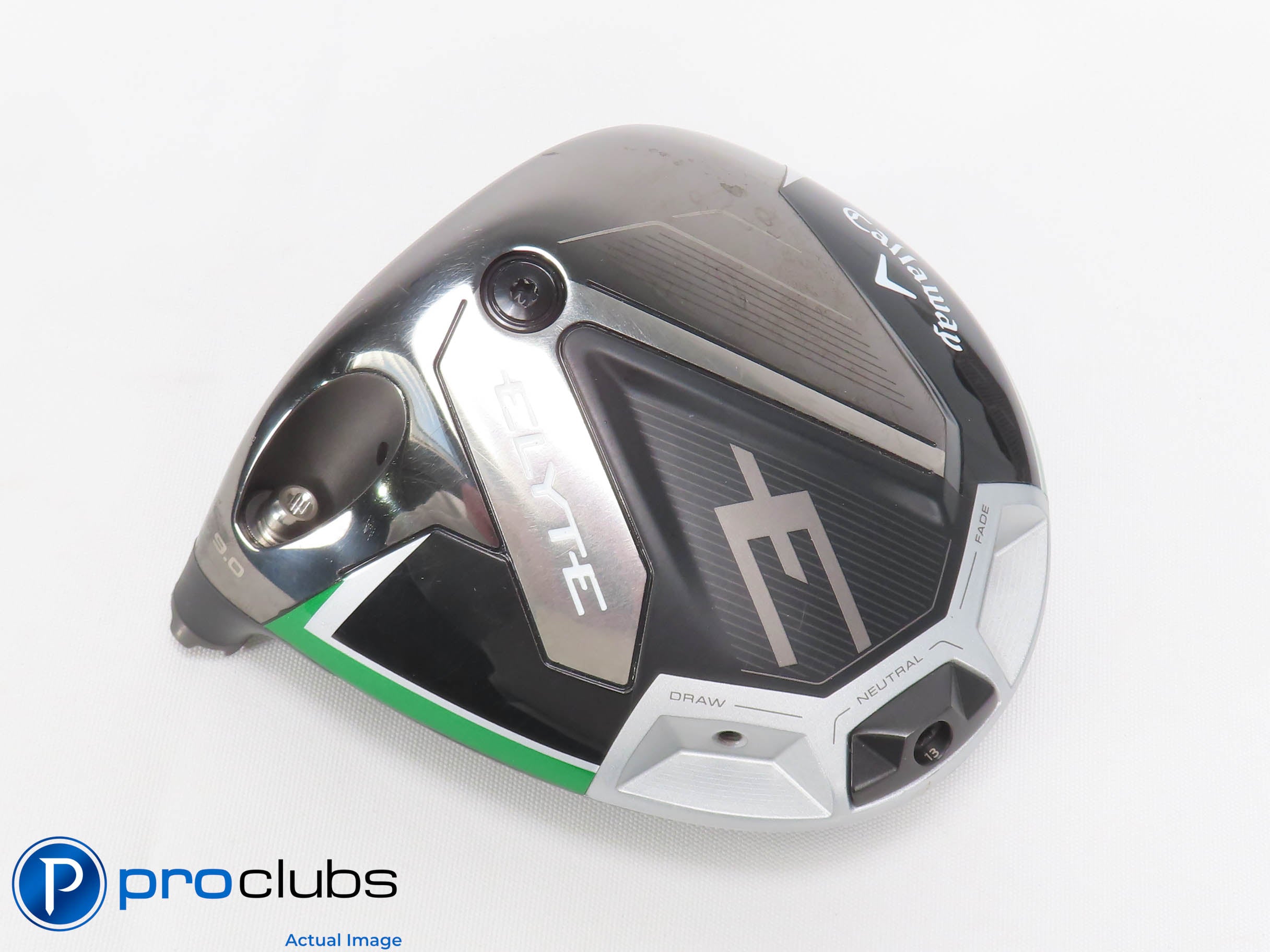 Left Handed Callaway ELYTE 9* Driver - Head Only - L/H - 468334