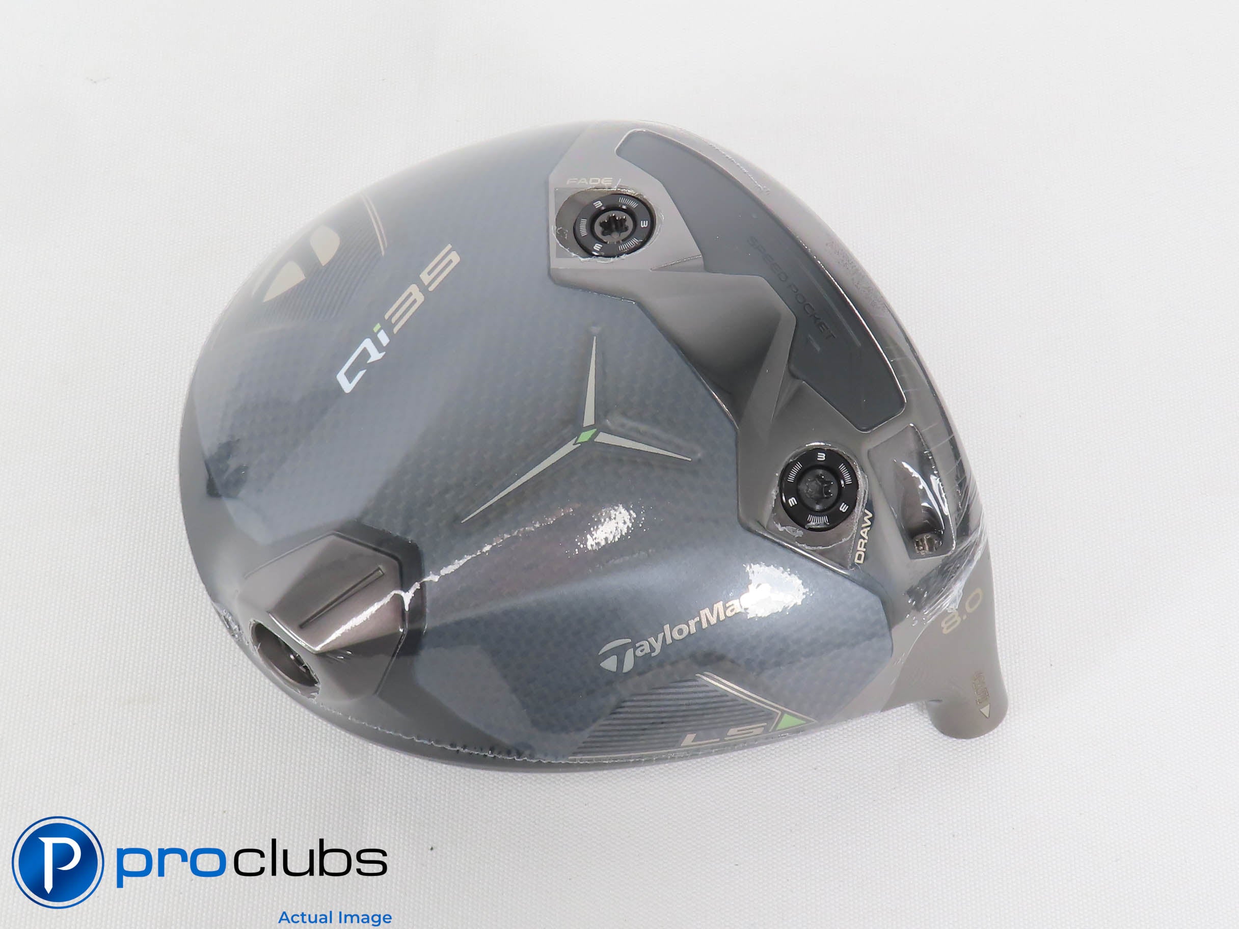 New! TaylorMade Qi35 LS 8* Driver - Head Only - 469167