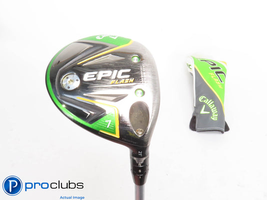 Callaway Epic Flash 21* 7 WOOD w/Cover - Even Flow 55g 5.5 Regular Flex 427038