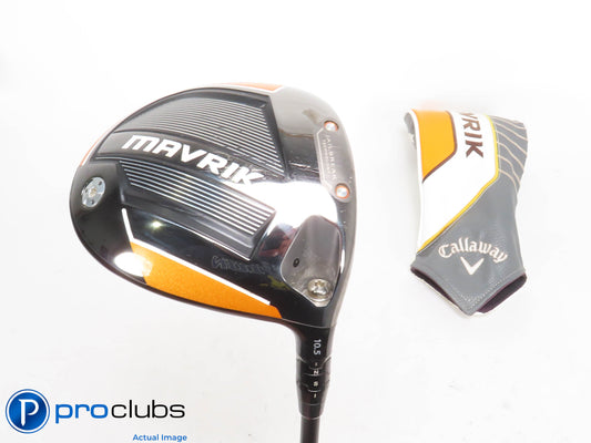 Nice Callaway MAVRIK 10.5* DRIVER w/Cover - Aldila Rogue 130MSI 60 X-Flex 426035