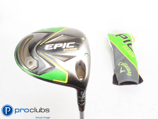 Callaway Epic Flash 10.5* Driver w/Cover - Even Flow 45g 5.0 Senior Flex 426953