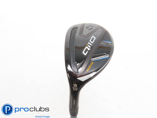 Left Handed TaylorMade Qi10 Rescue 19* 3 Hybrid - Fujikura Pro 2.0 Stiff #426843