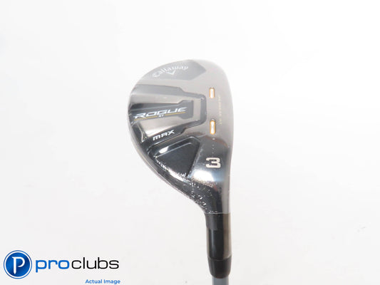 New! Callaway Rogue ST MAX 3 Hybrid - Fujikura Pro 2.0 6-R2 Senior Flex - 426818