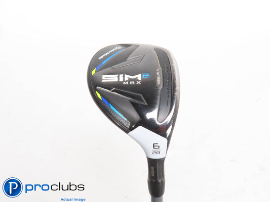 TaylorMade SIM 2 MAX 28* 6 Hybrid - Fujikura Pro 2.0 7-R Regular Flex - 426838