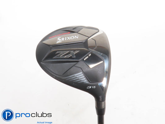 Excellent! Srixon ZX MKII 15* 3 Wood - Accra Tour TZ6 Proto 65 M4 Stiff - 426804