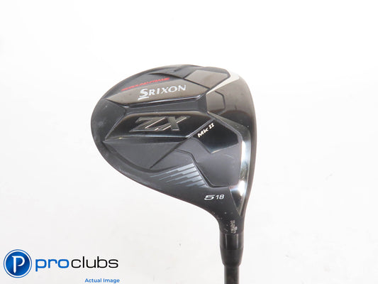 Nice! Srixon ZX MKII 18* 5 Wood - Accra Tour TZ6 Proto 65 M4 Stiff - 426803