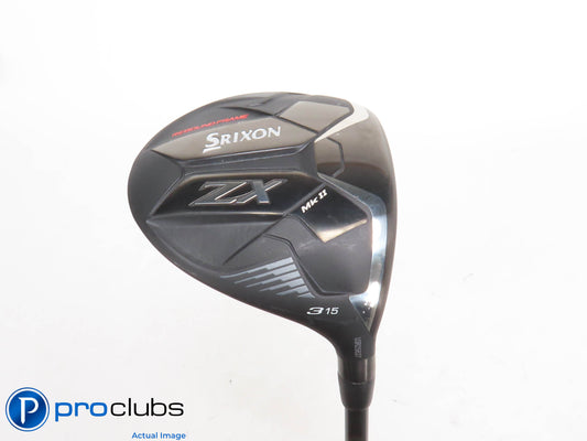 Nice! Srixon ZX MKII 15* 3 Wood - Accra Tour TZ6 Proto 65 M4 Stiff - 426801