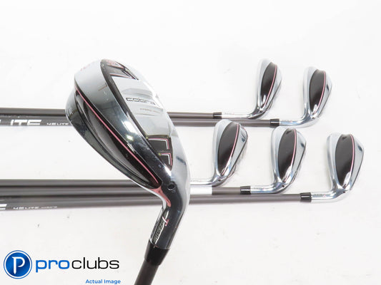 Nice Ladies Cobra '23 T-Rail 6-PW,SW Hybrid IRON SET - Senior Flex +1" 422857