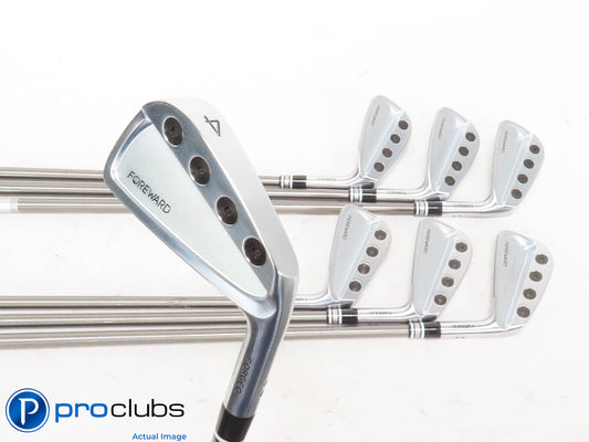 Nice FORWARD Golf Forged 4-PW IRON SET - Steelfiber 80 X-Flex Graphite 426120