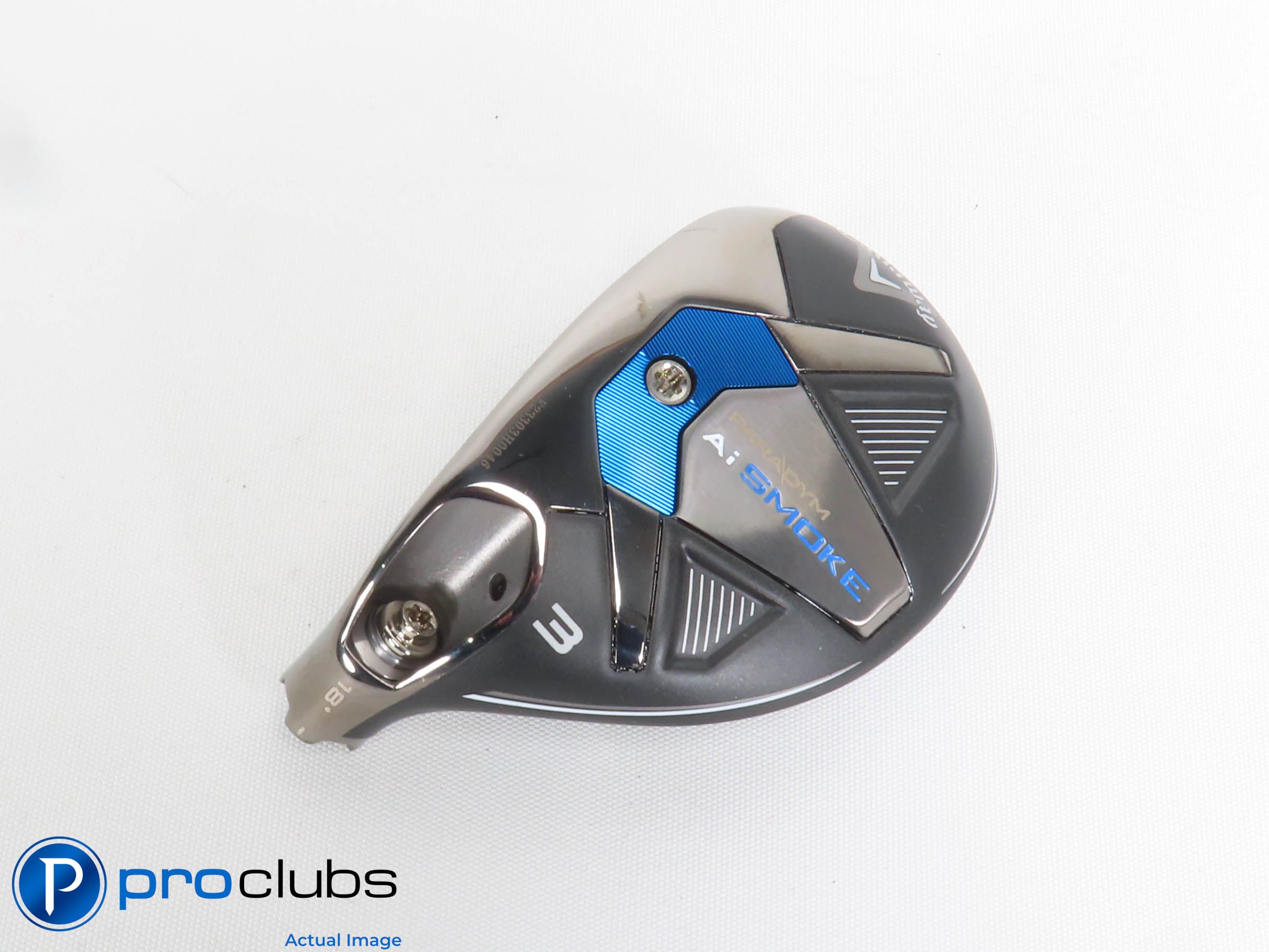 Left Handed Callaway PARADYM Ai Smoke 18* 3 Hybrid - Head Only - L/H - 427160