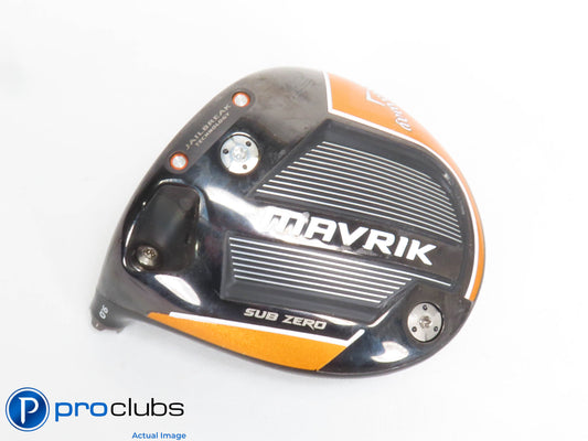 Left Handed Callaway MAVRIK Sub Zero 9* Driver HEAD ONLY 426013