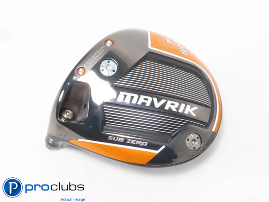 Left Handed Callaway MAVRIK Sub Zero 9* Driver HEAD ONLY 426018