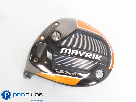 Left Handed Callaway MAVRIK Sub Zero 9* Driver HEAD ONLY 426011