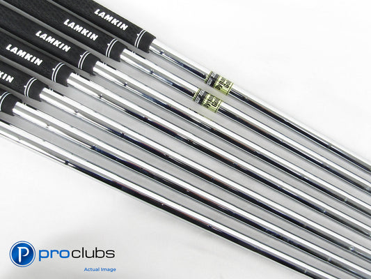 Dynamic Gold X100 X-Flex Steel Iron Shaft Set (4-PW) +1/2" Over Std #425044