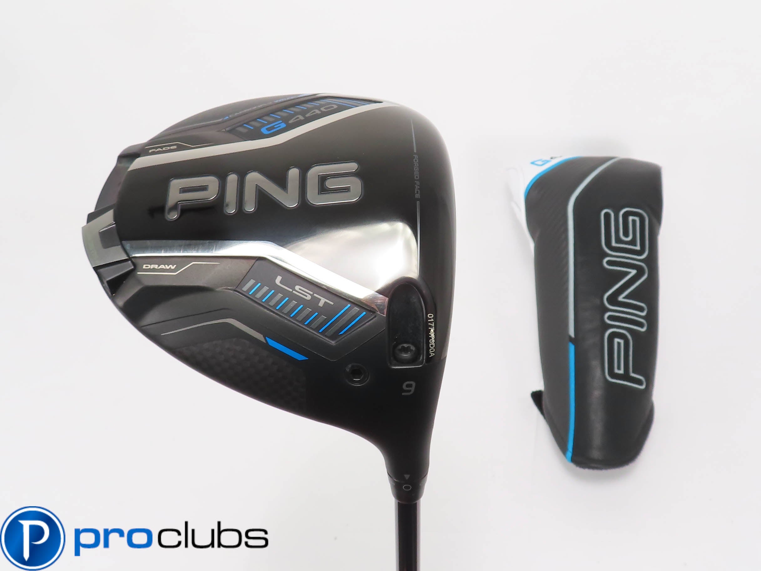 Mint! Ping G440 LST 9* Driver w/Cover - Ping Tour 2.0 Black 65g X-Flex #469546