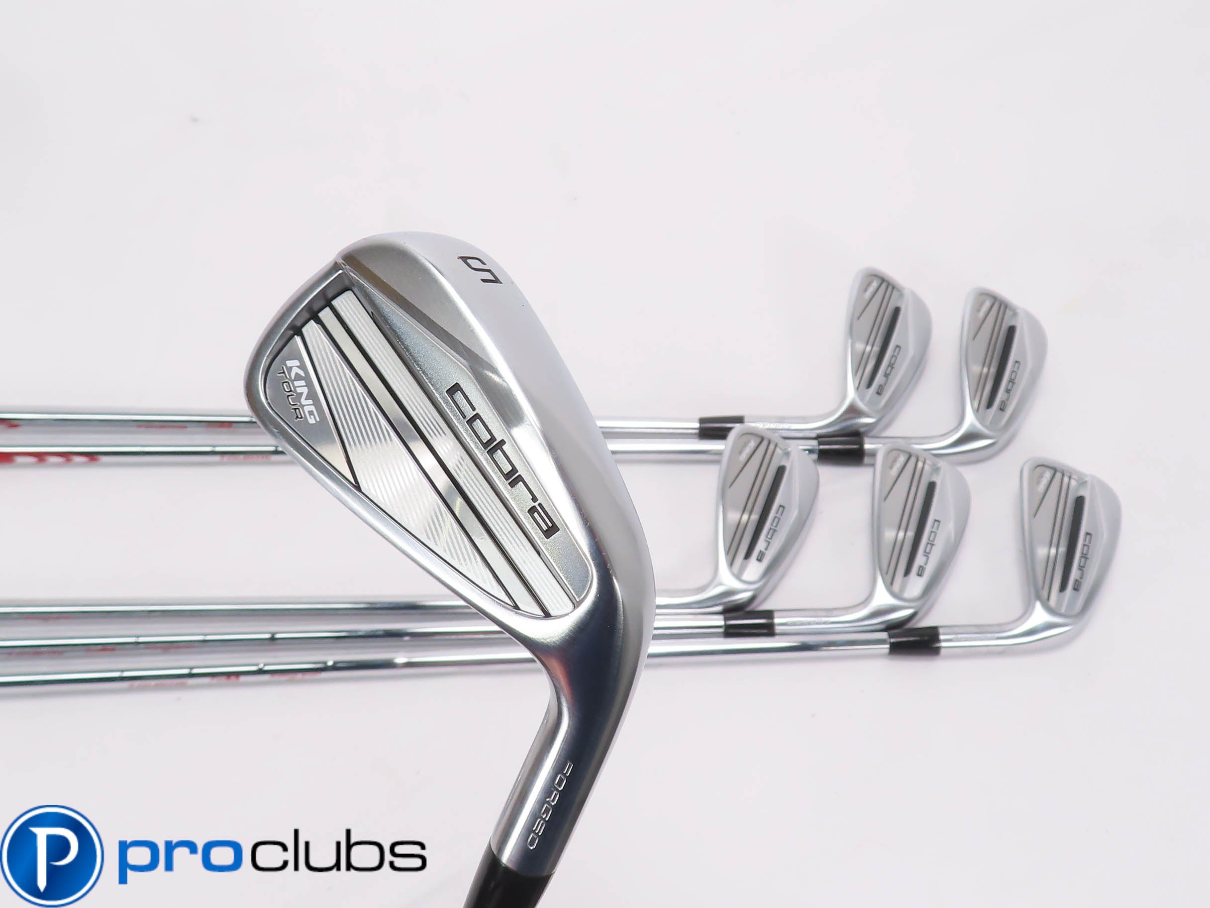 Nice Cobra '23 KING TOUR 5-PW IRON SET - Modus 115 Stiff Flex Steel -1/2" 469537