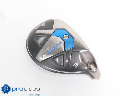 Mint! Callaway PARADYM Ai Smoke HL 18* 3 Hybrid - Head Only - 427470