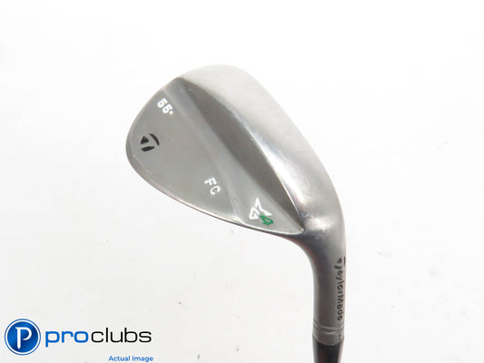 Tour Issue TaylorMade Milled Grind 4 RAW Custom 55* WEDGE S400 Stiff Flex 423184