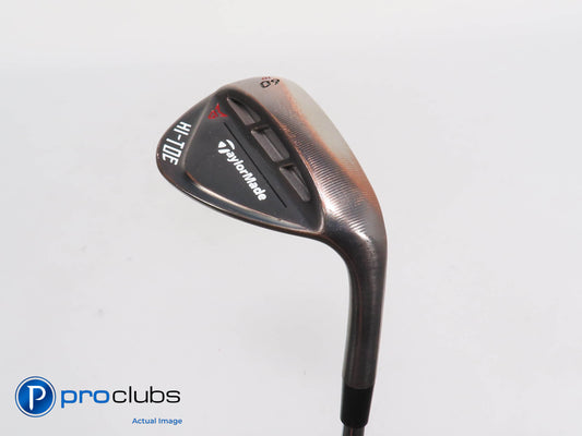 Nice TaylorMade 21' HI-TOE 60*(10*) Wedge RAW Copper- DG S200 Stiff Flex 320548