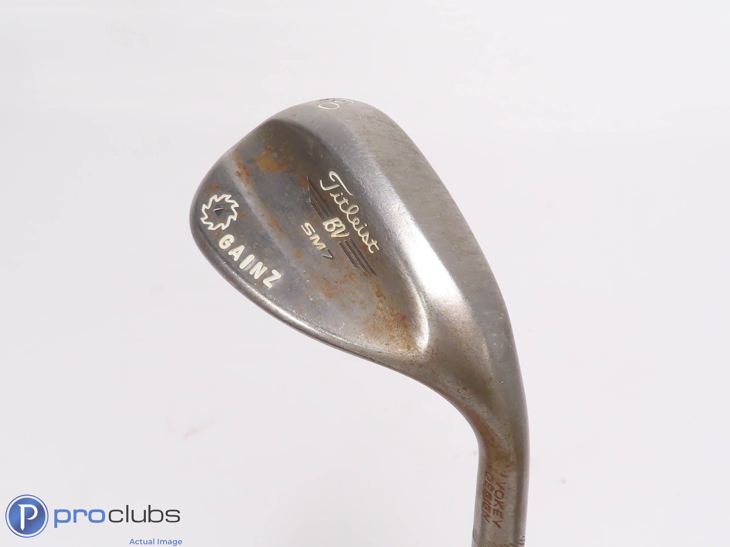 Tour Issue! Titleist Vokey SM7 RAW 60*(10*) Wedge S-Grind - DG Stiff - 466279