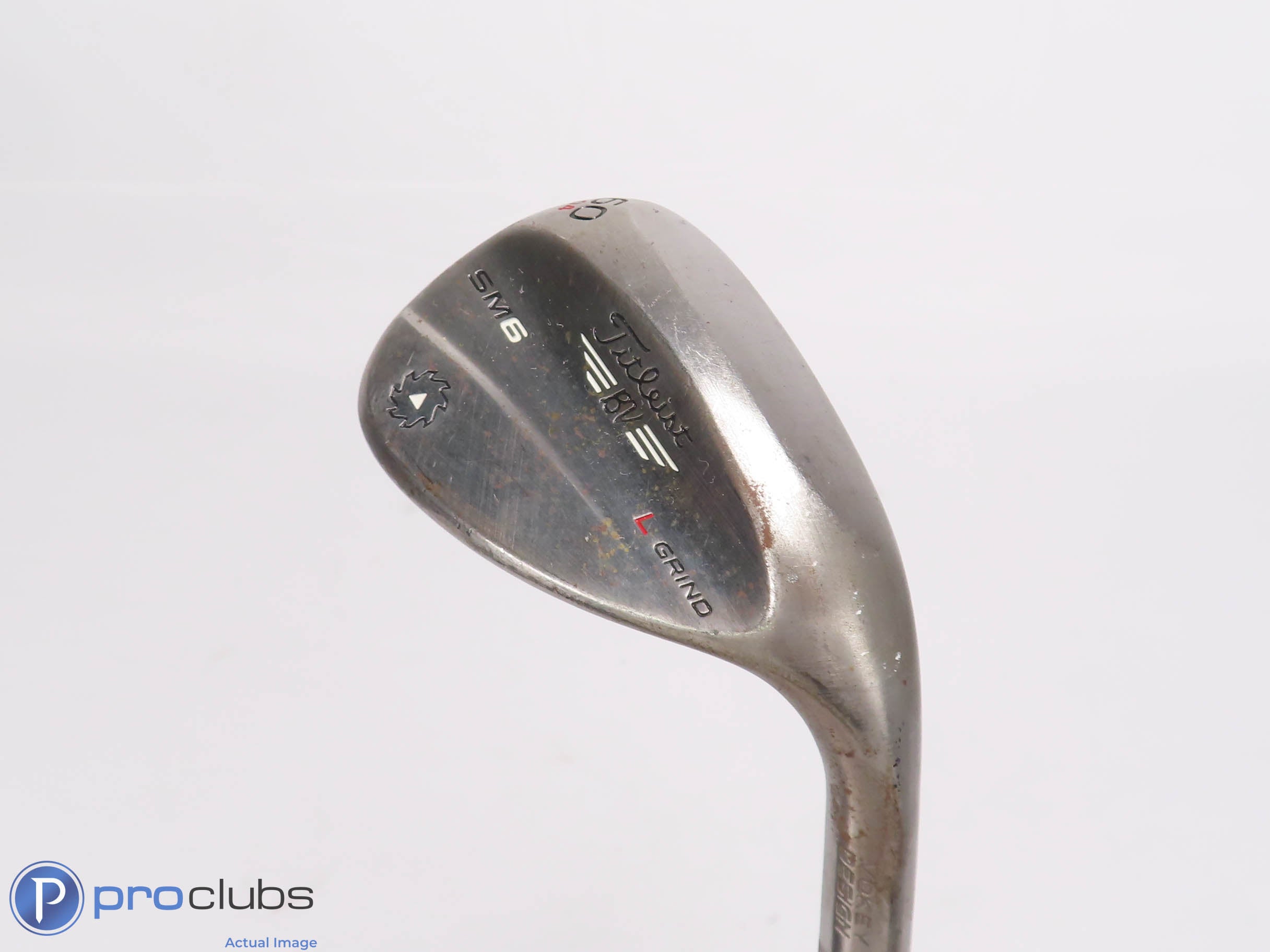 Tour Issue! Titleist Vokey SM6 RAW 60*(4*) Wedge L-Grind - DG S400 Stiff #466283