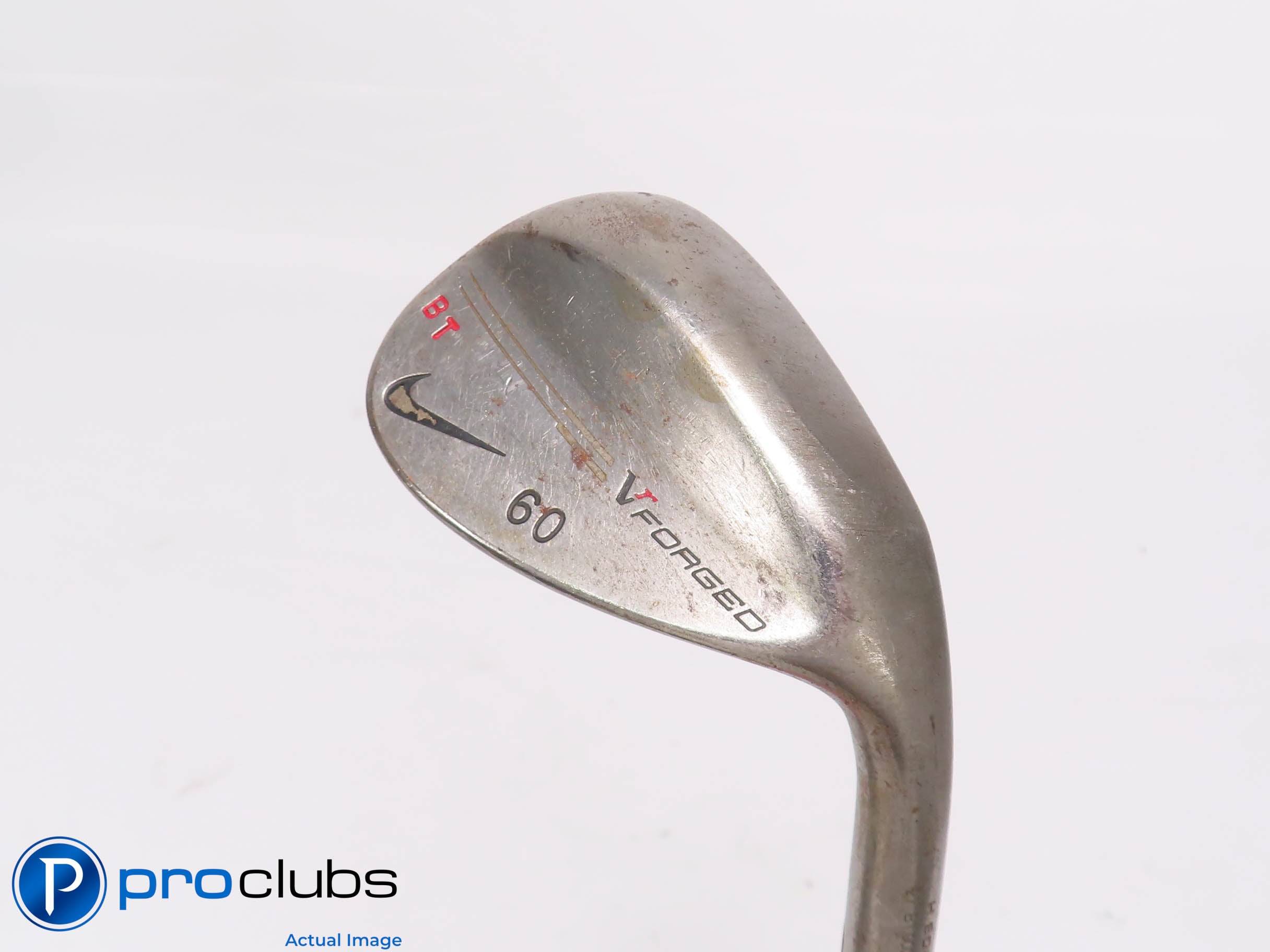 Tour Issue NIKE VR Forged RAW 60* WEDGE - Dynalite Gold Stiff Flex Steel 466225