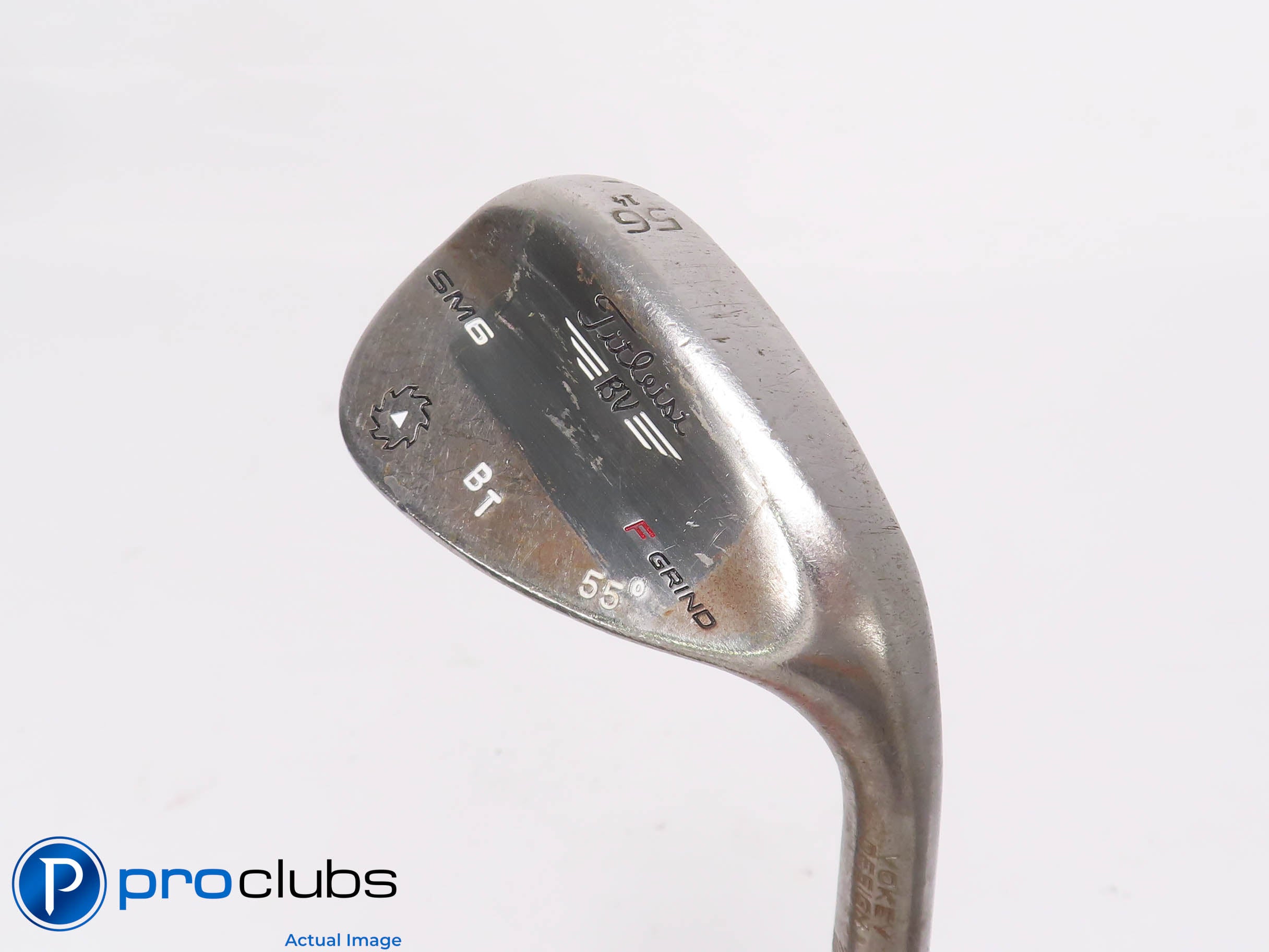 Tour Issue! Titleist Vokey SM6 RAW 56*(14*) Wedge F-Grind - DG S400 Stiff 466269