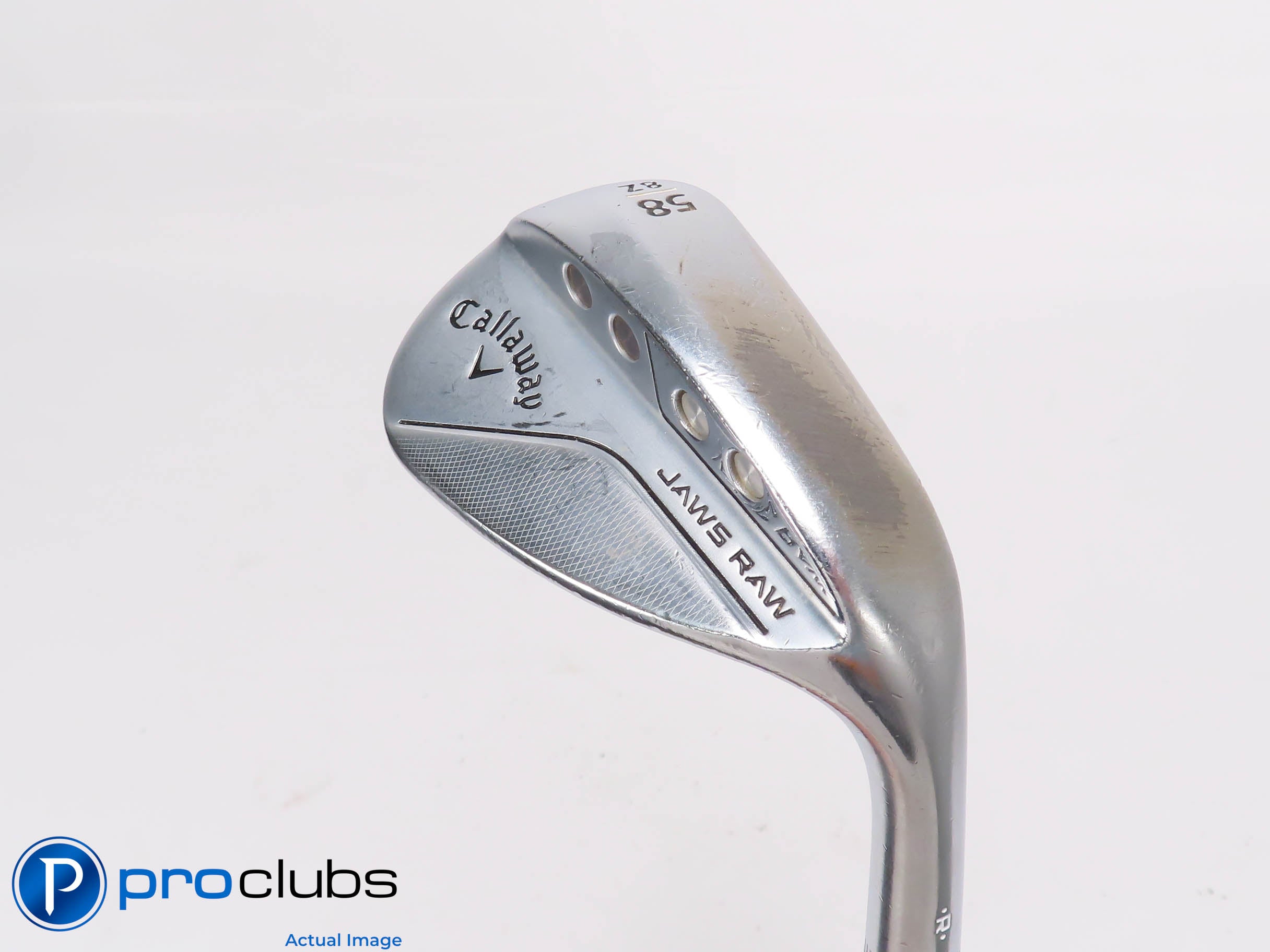 Callaway JAWS RAW Z-Grind 58*(8*) Wedge - Dynamic Gold X00 Extra Stiff - 465809