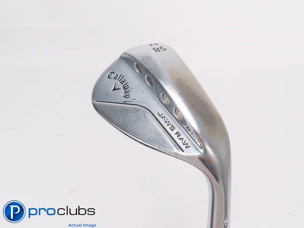Callaway JAWS RAW Z-Grind 58*(8*) Wedge - Dynamic Gold X00 Extra Stiff