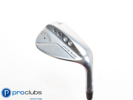 Callaway JAWS RAW Chrome 58*(10*) Wedge S-Grind - DG Spinner Wedge Flex - 423891