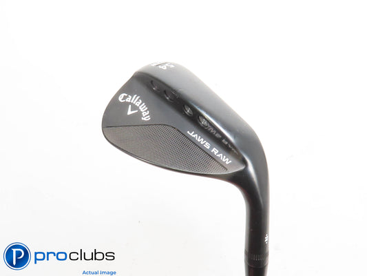 Callaway JAWS RAW Black 54*(12*) Wedge W-Grind - DG Spinner Wedge Flex - 423890