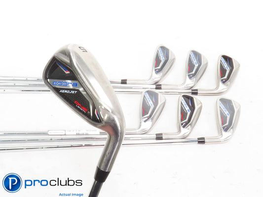 Mint Cobra AEROJET ONE Length 5-PW,GW IRON SET - KBS Regular Flex Steel 422847