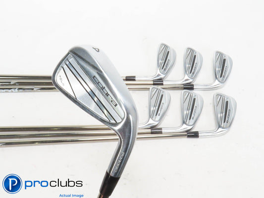 Nice Cobra '23 KING TOUR 3-PW IRON SET - Recoil Stiff Flex Graphite -1/2" 423234