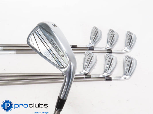 Nice Cobra '23 KING TOUR 5-PW,GW IRON SET - Steelfiber X-Flex Graph +1/2" 423255