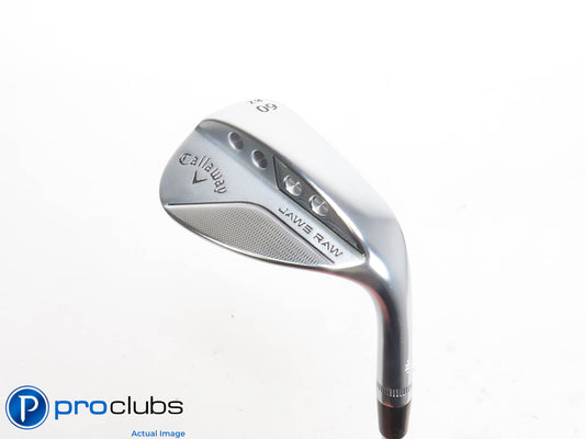 Callaway JAWS RAW Chrome 60*(8*) Wedge Z-Grind - DG Spinner Wedge Flex - 422905