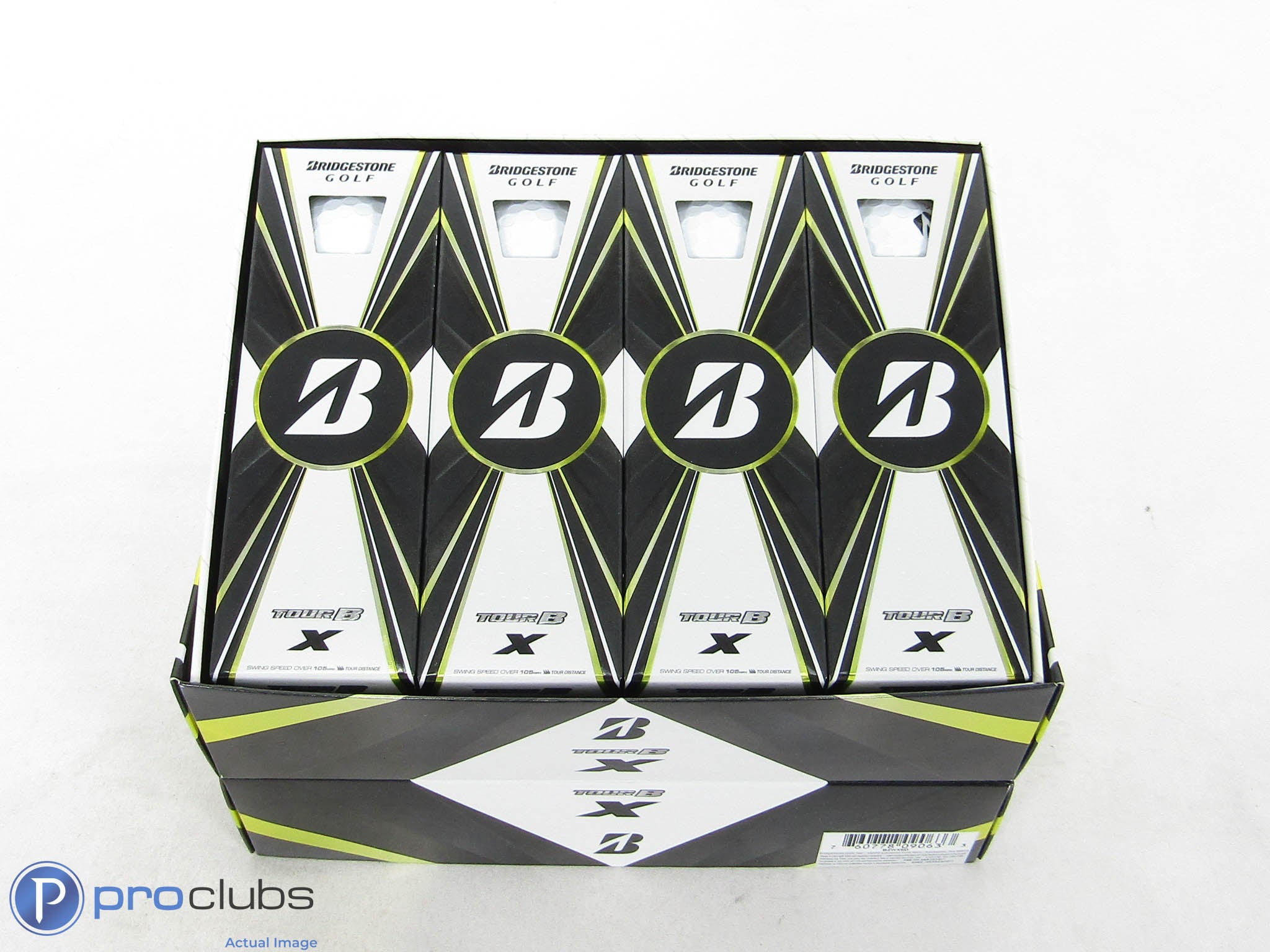 New! 2 Dozen Bridgestone Tour B X White Golf Balls - 465896