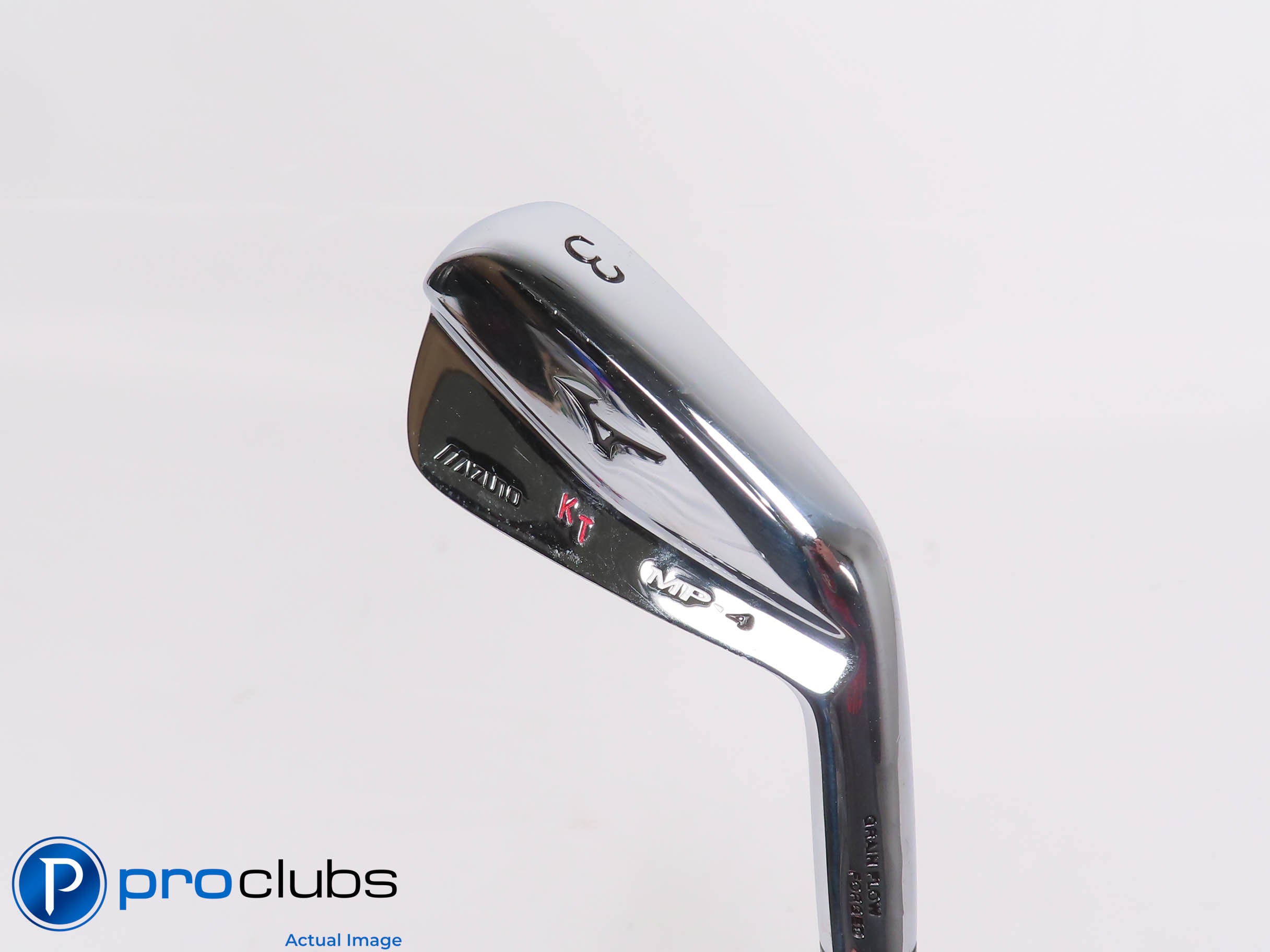 Nice Mizuno MP-4 21* 3 IRON - DG Onyx Tour Issue X100 X-Flex Steel 466512