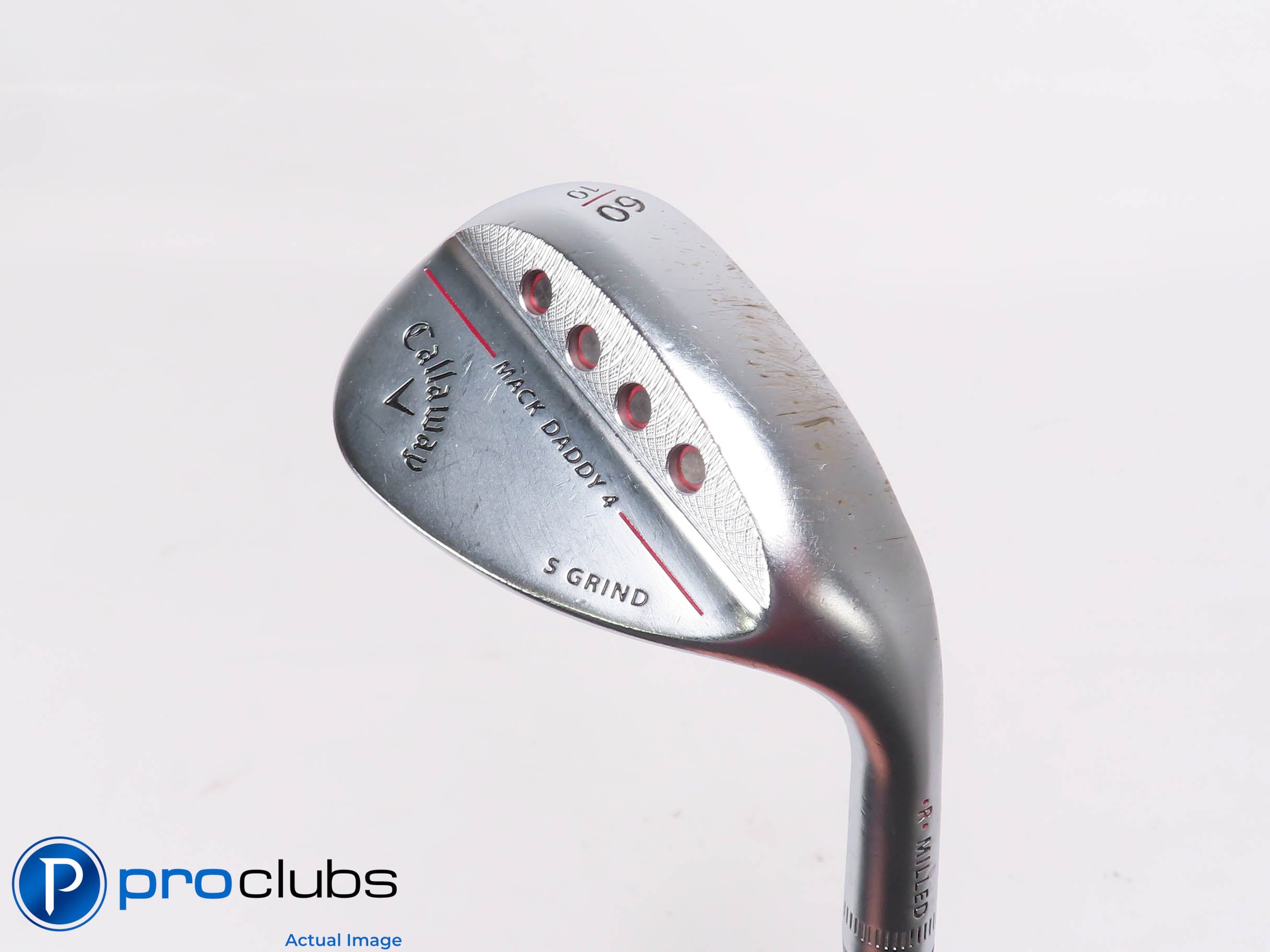 Callaway Mack Daddy 4 60*(10*) WEDGE S-Grind - DG S400 Stiff Flex Steel 466235