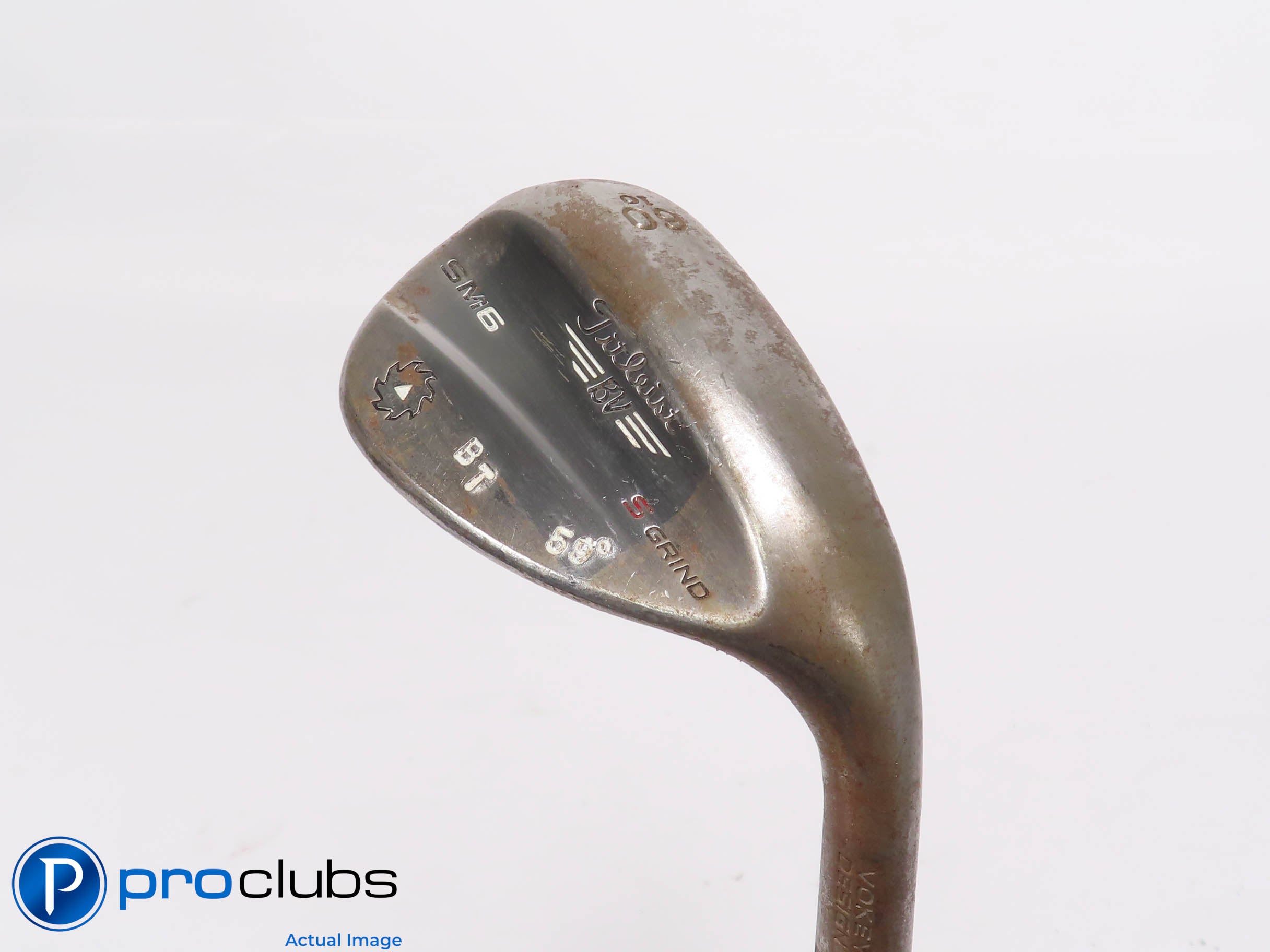 Tour Issue! Titleist Vokey SM6 RAW 60*(10*) Wedge S-Grind - DG S400 Stiff 466270