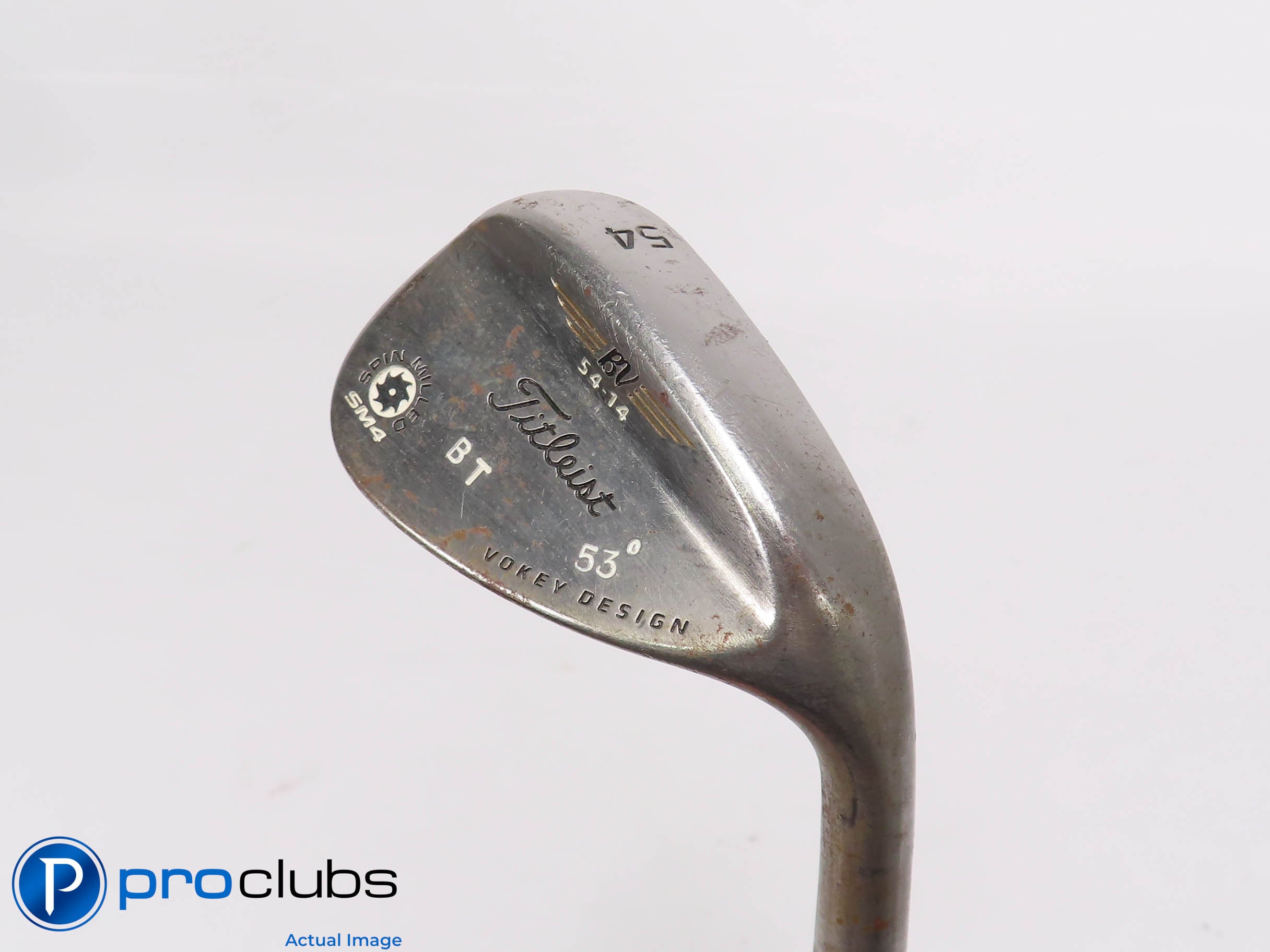 Tour Issue! Titleist Spin Milled SM4 54*(14*) Wedge - DG Tour Issue Stiff 466263
