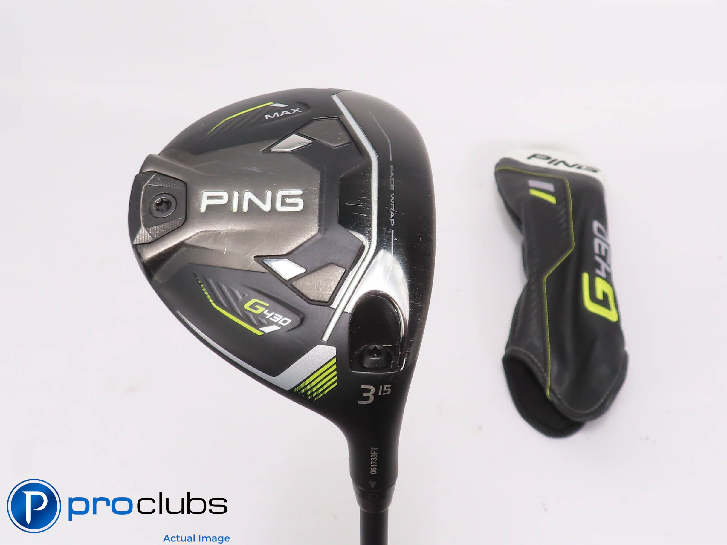PING G430 MAX 15* 3 Wood w/HC - PING Alta CB 65g Regular Flex - 466614