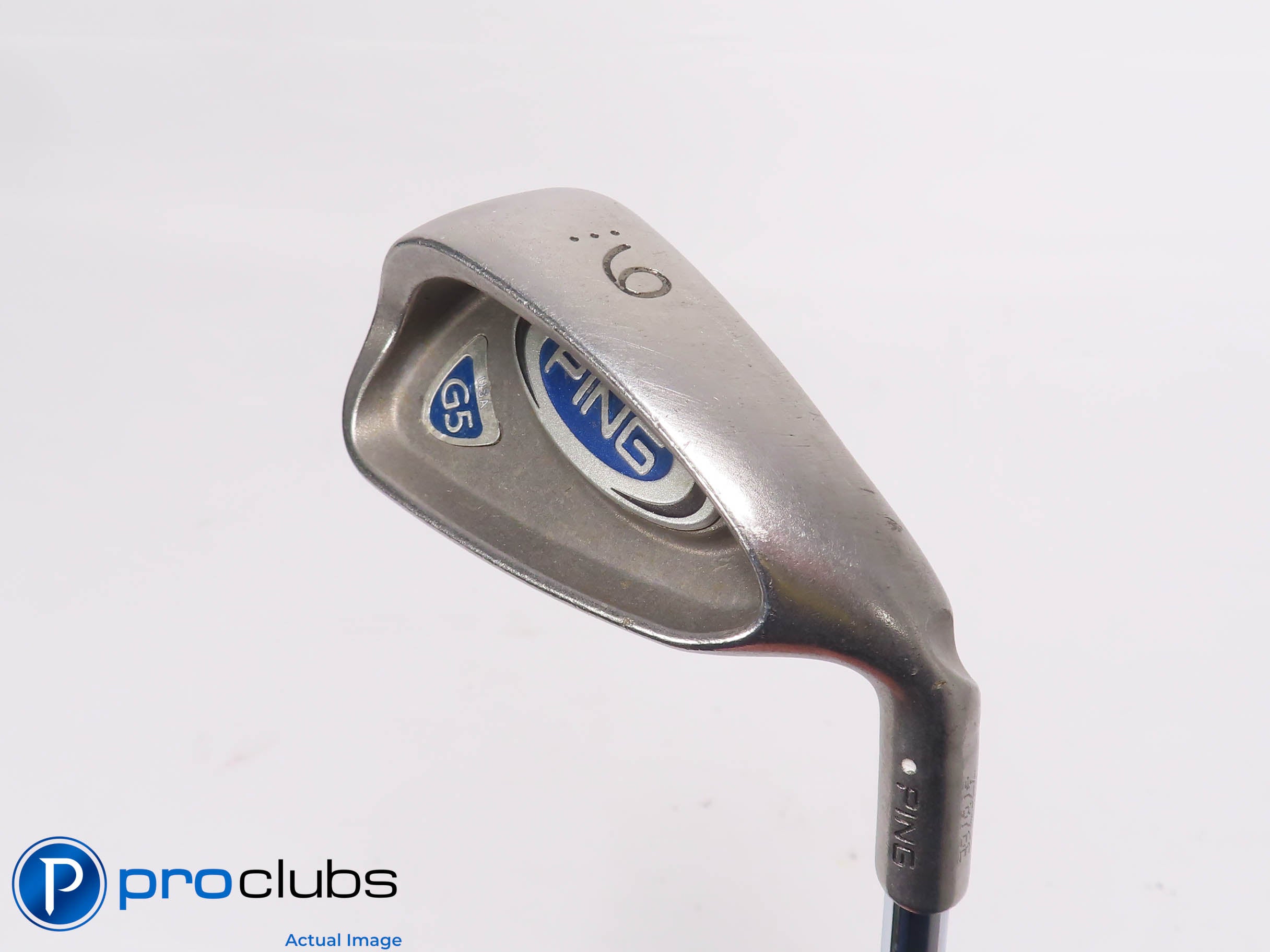 Ping G5 9 Iron White Dot - True Temper Ping CS Lite Stiff Flex - 465710