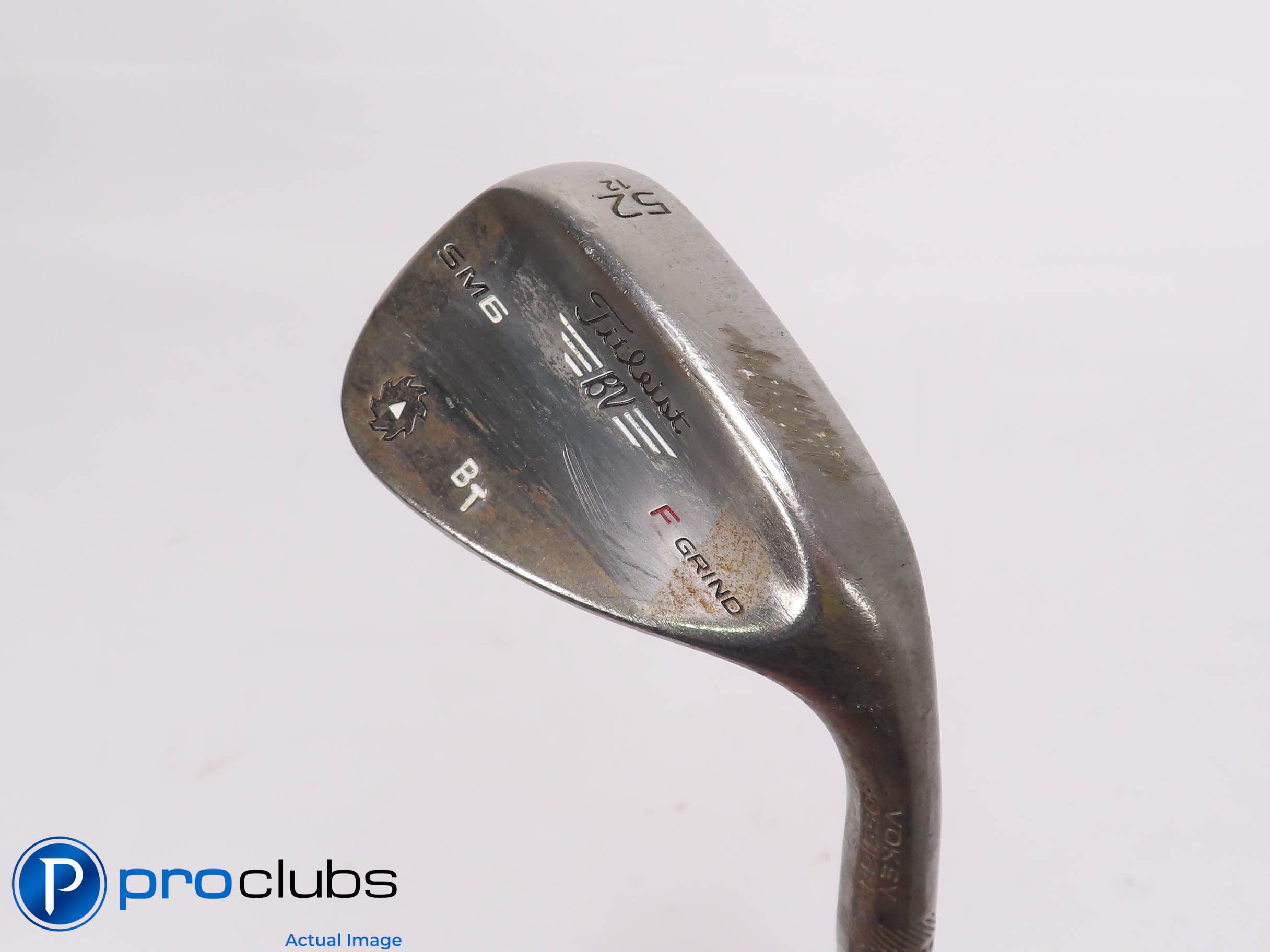 Tour Issue! Titleist Vokey SM6 RAW 52*(12*) Wedge F-Grind - DG S400 Stiff 466276