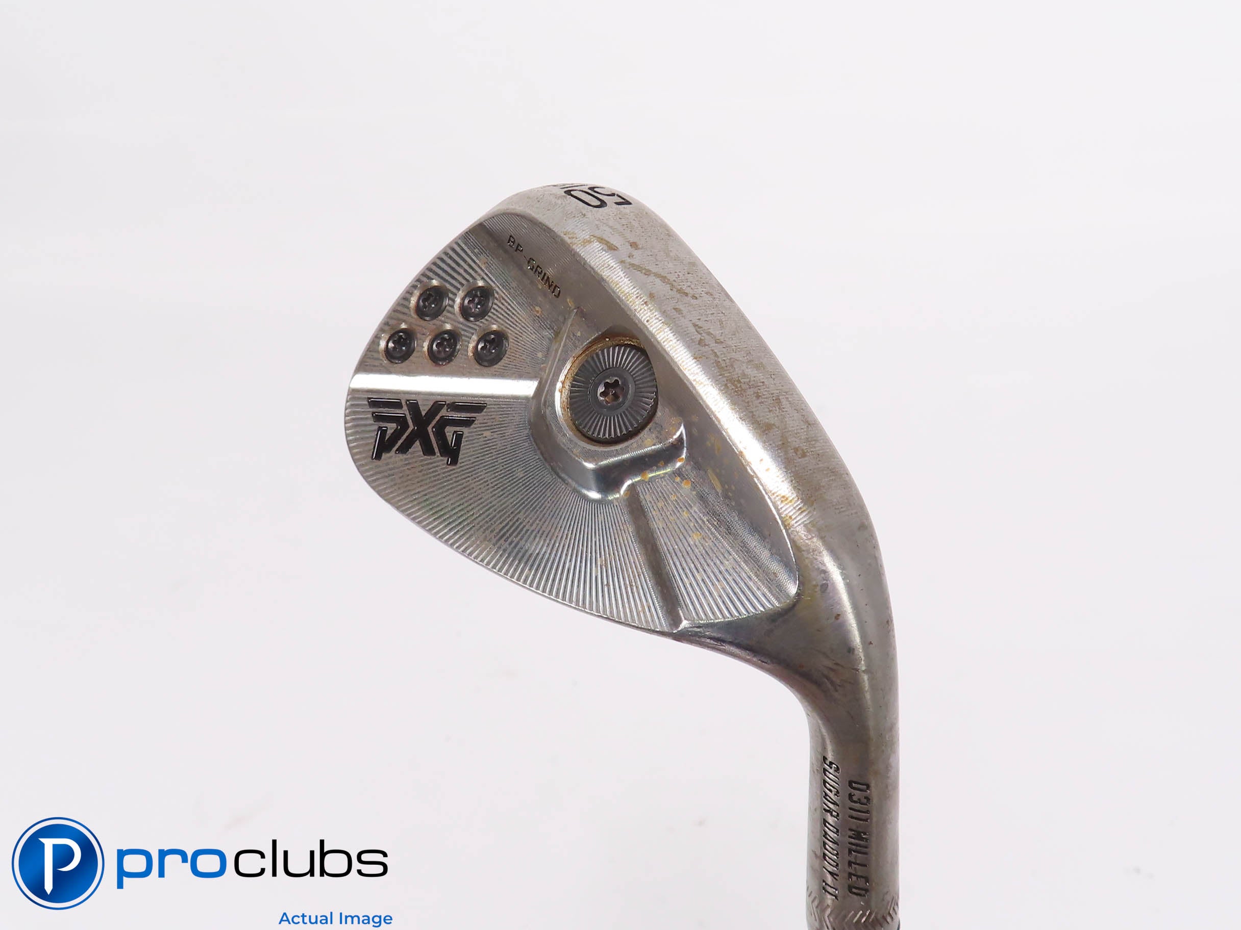Tour Issue! PXG Sugar Daddy II Raw BP-Grind 50*(13*) Wedge - DG Stiff #465470