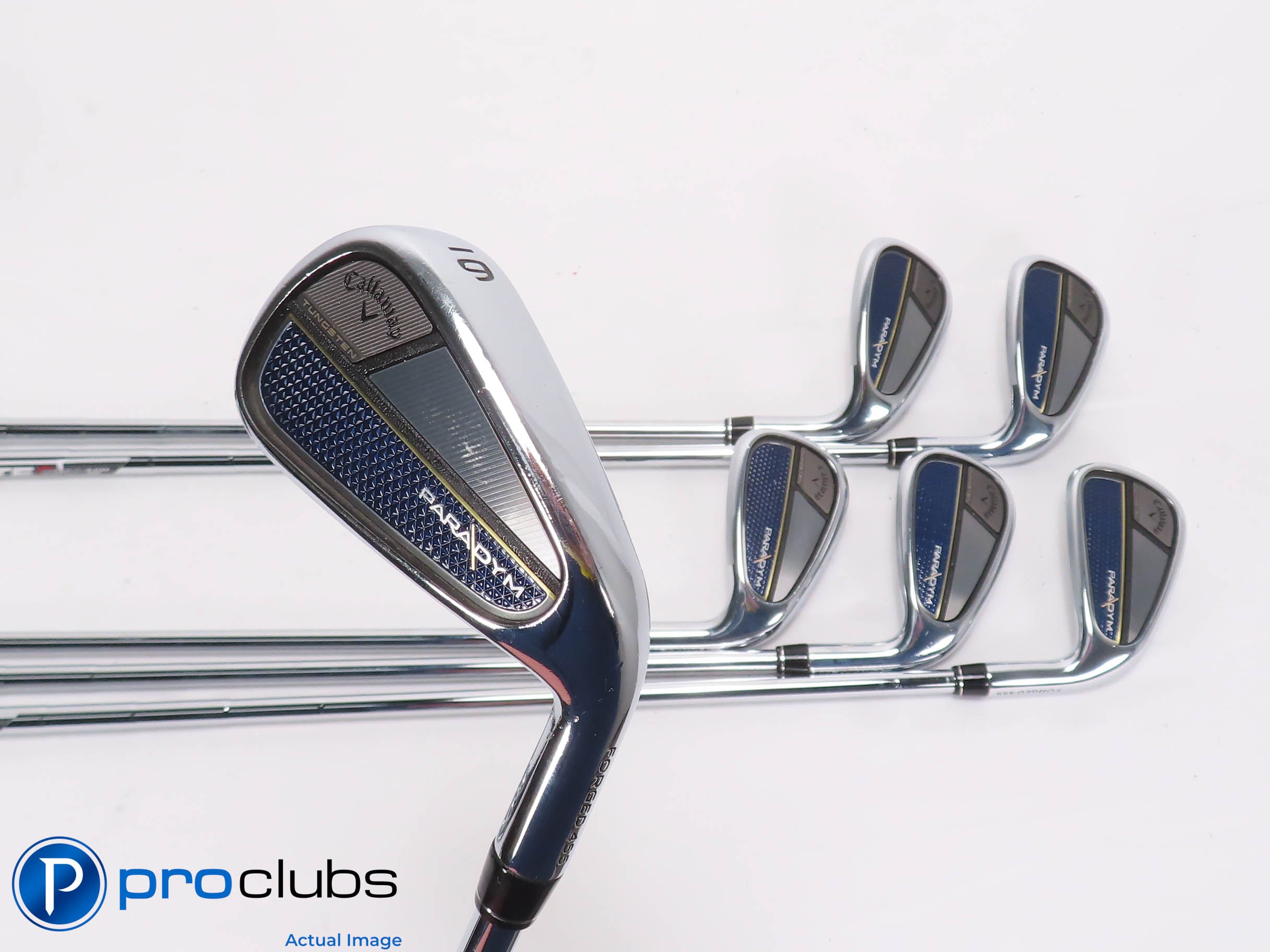 Nice Callaway PARADYM 6-PW,AW IRON SET - Elevate 95 Regular Flex Steel 466546