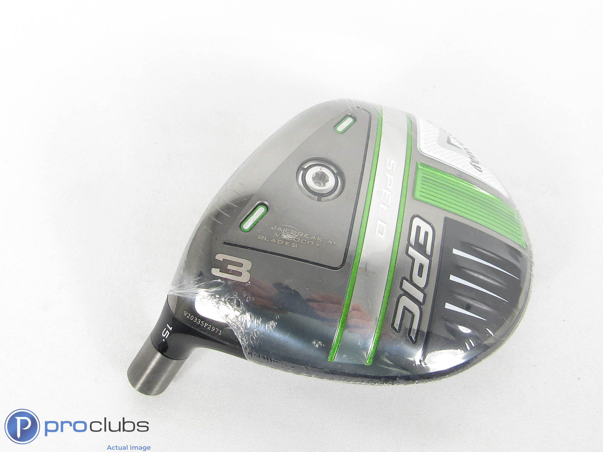 New! Left Handed Callaway 21' Epic Speed 15* 3 Wood - Head Only - 300110