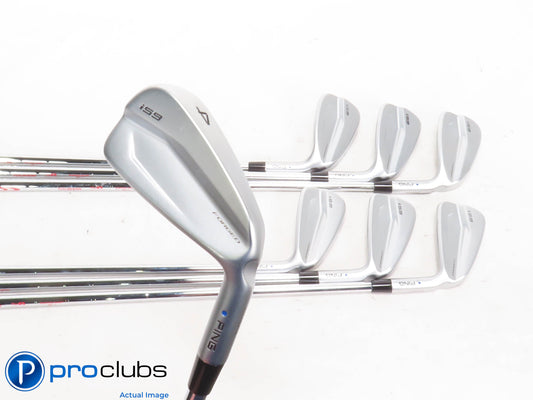 Nice PING i59 4-PW IRON SET Blue Dot - Modus 105 Stiff Flex Steel +1/2" 422907